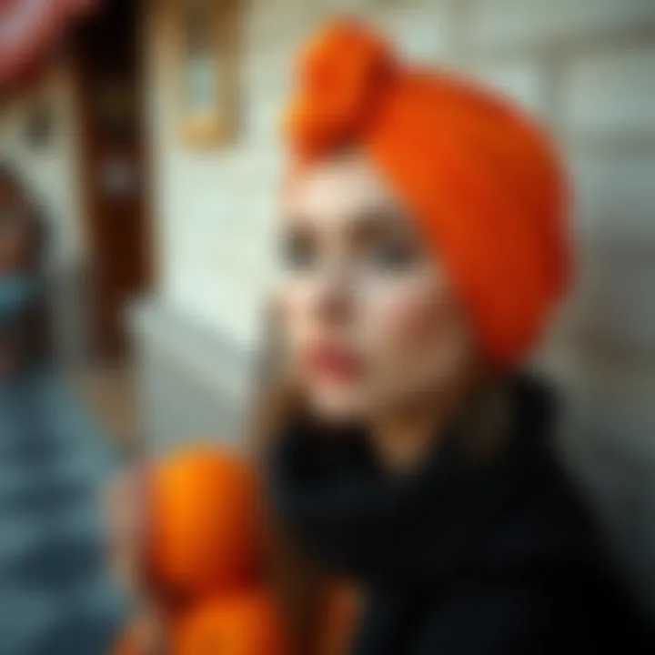 Cultural significance of the color orange in various societies