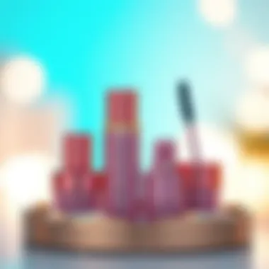 Visual representation of eyelash care products