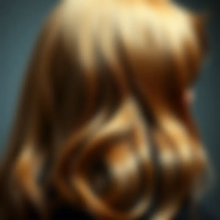 Detailed diagram showing the hair growth cycle