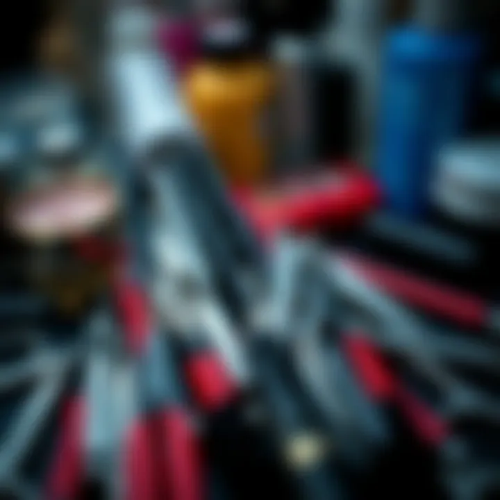 Nail cutting tools arrangement