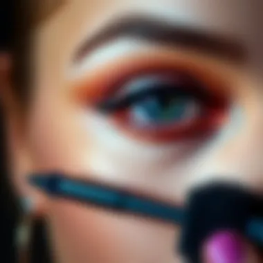 Step-by-step eye shadow application guide