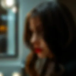 Damaged hair due to flat iron misuse