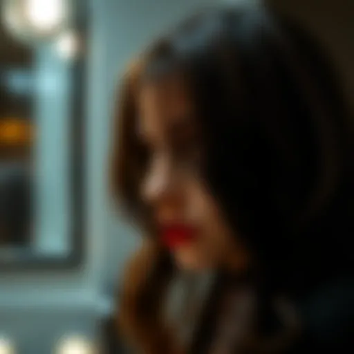 Damaged hair due to flat iron misuse