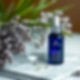 A serene representation of skin health through natural extracts