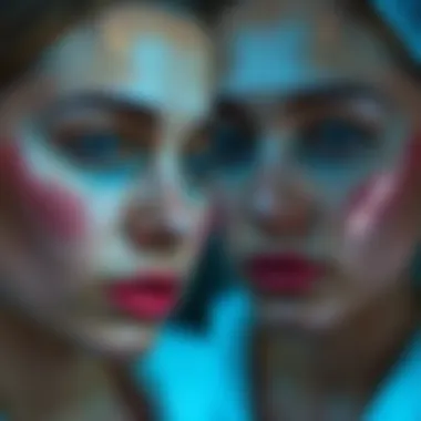 Before and after skin transformation showcasing fontoten effects