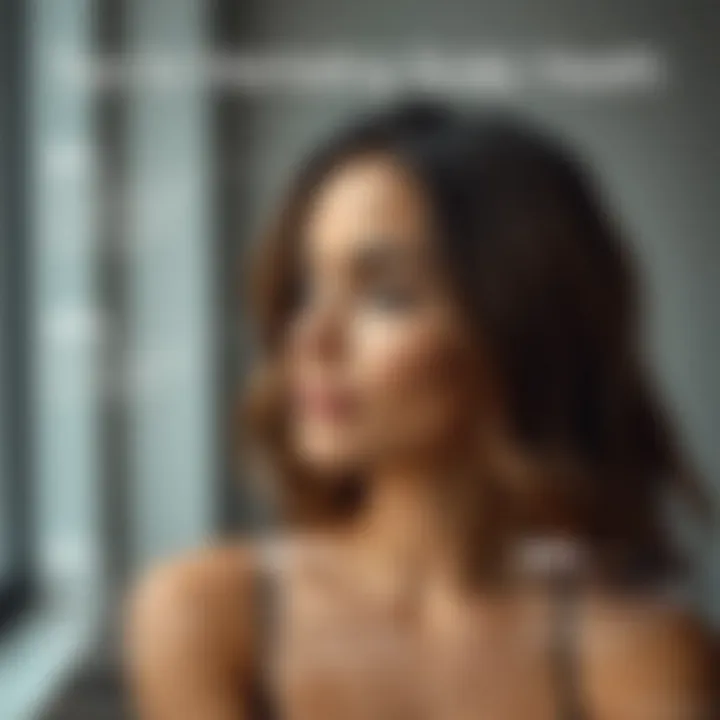 An infographic showing tips to maintain scalp health