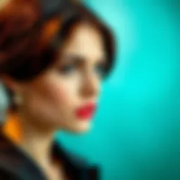 Stylish haircut for square face shape