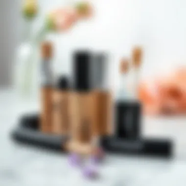 An array of concealers with hydrating ingredients