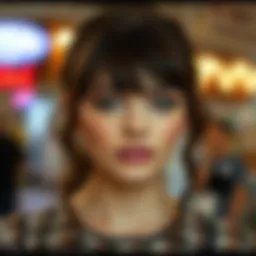Chic fringe hairstyle showcasing various styles