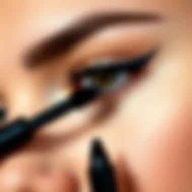 Selection of popular eyeliner brands