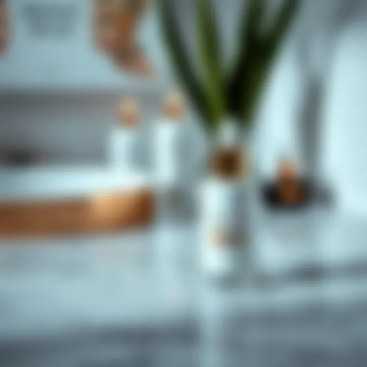 A luxurious bottle of retinol serum on a marble surface