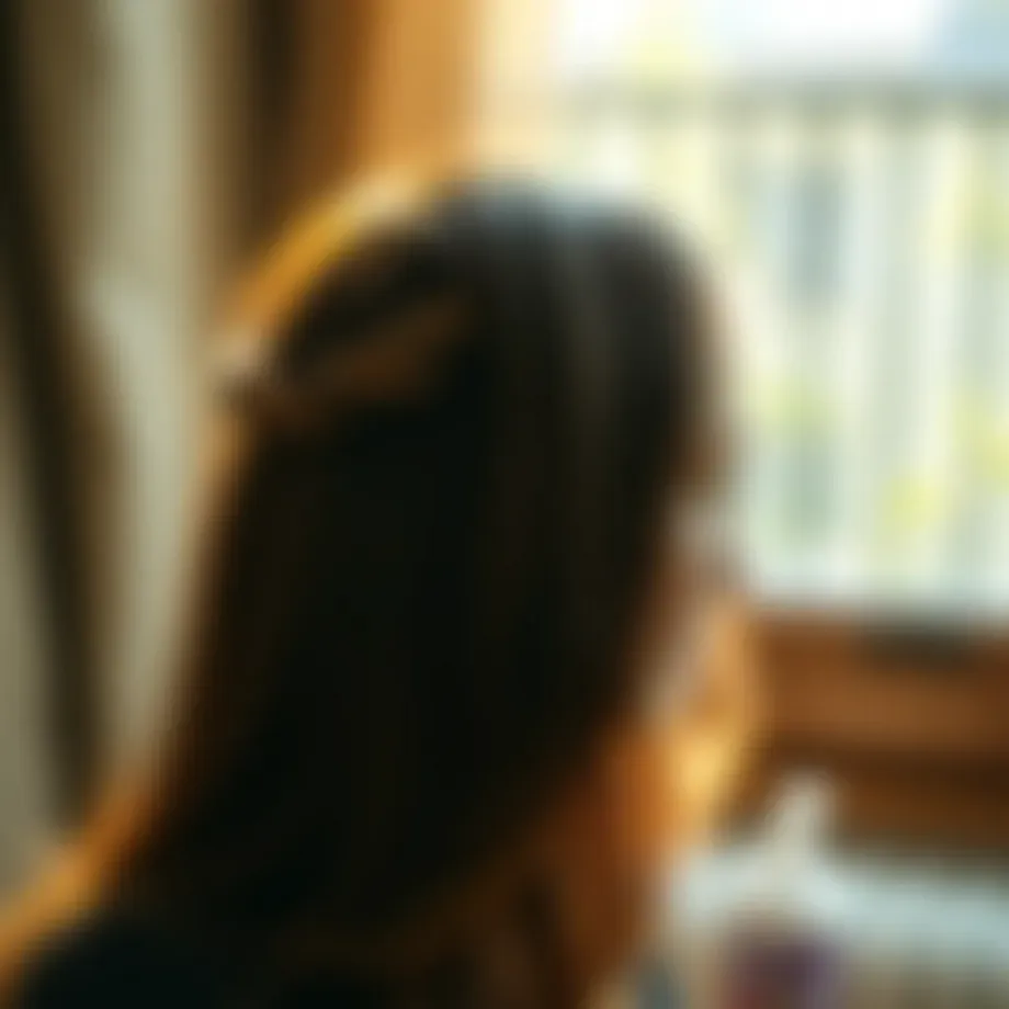 Illustration depicting the causes of burnt hair odor