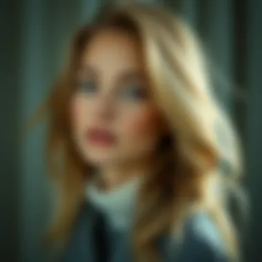 Different skin tones complementing blonde hues