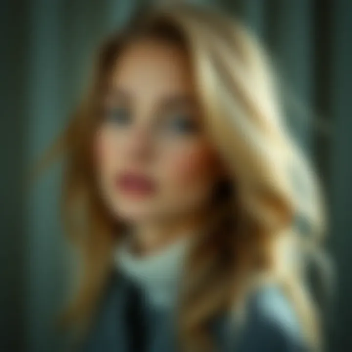 Different skin tones complementing blonde hues