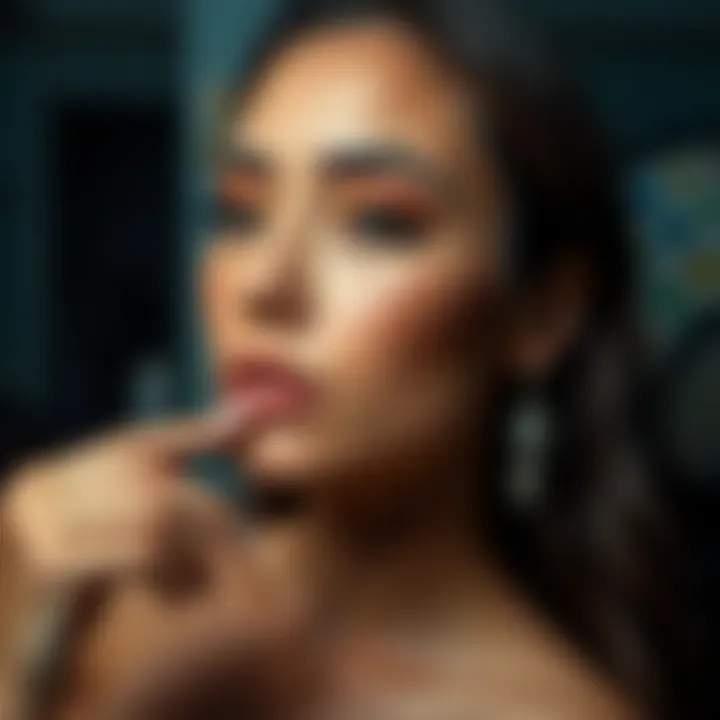 Tailoring makeup techniques to various skin types