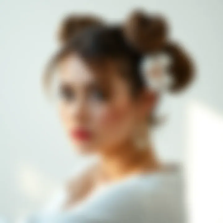 Creative accessories for dual buns